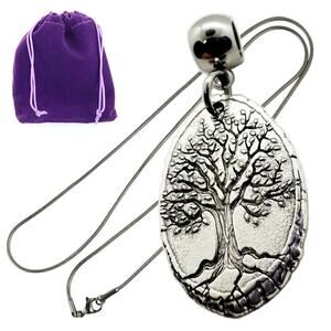 Tree of Life - Family Tree Charm Necklace Pendant Jewelry